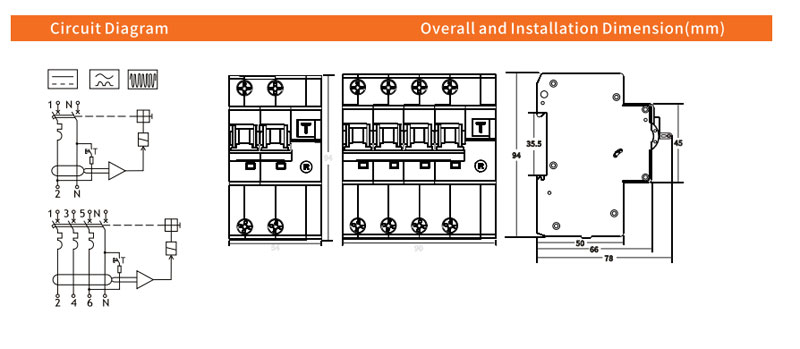 EKL5-63B 10kA Type B EV RCBO